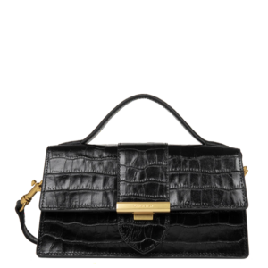 SAC A MAIN LANCASTER EXO ILY NOIR 531-013 NOIR www.solene-maroquinerie.fr