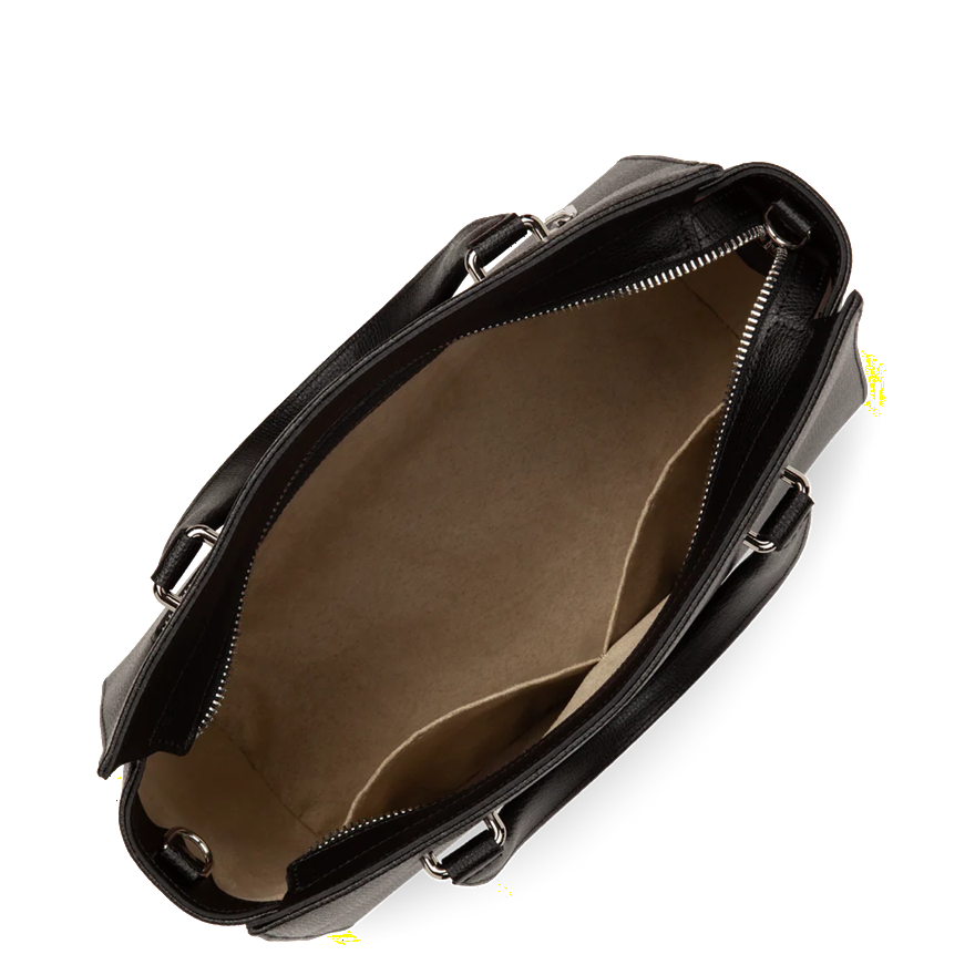 SAC A MAIN LANCASTER SIERRA NOIR 438-008 NOIR www.solene-maroquinerie.fr 4