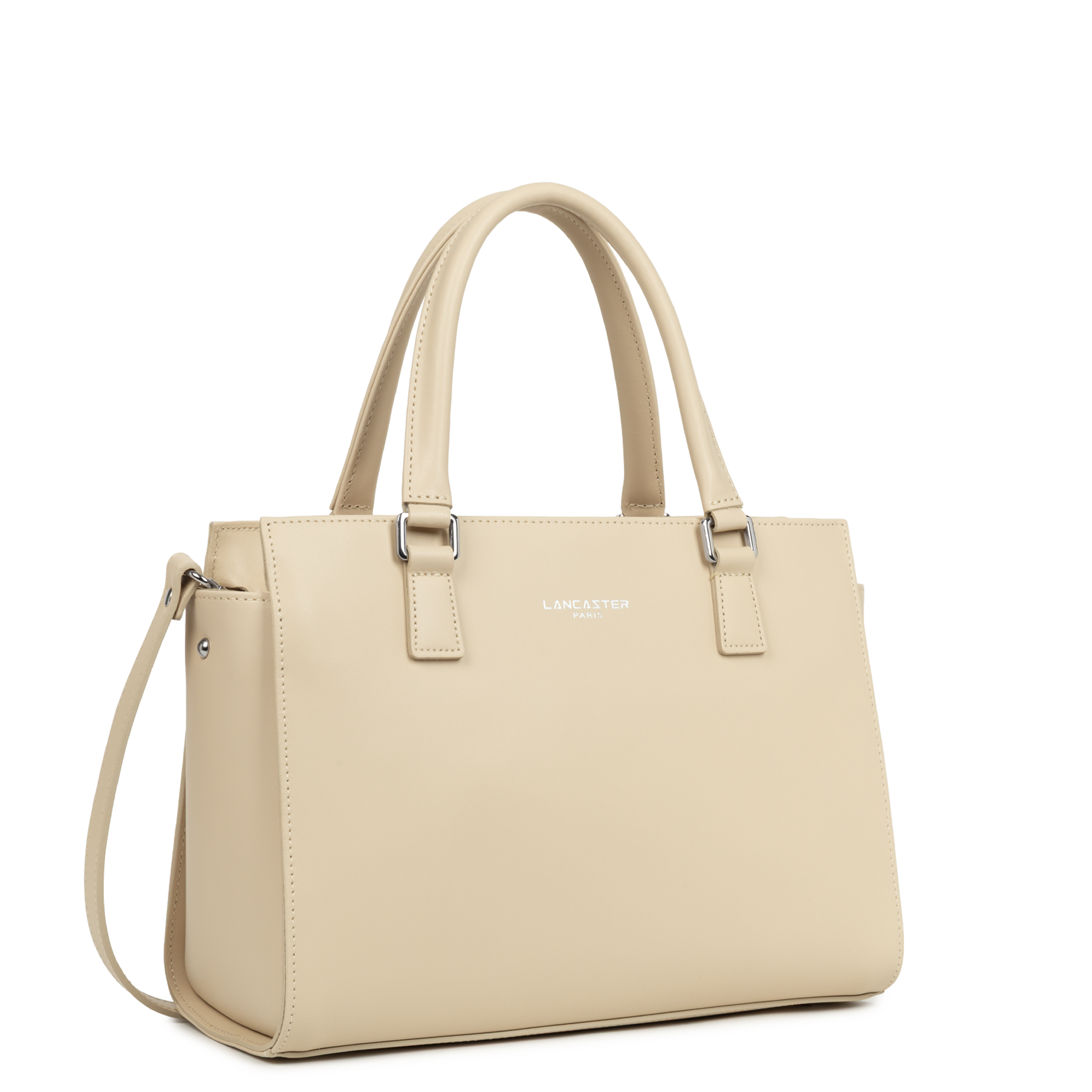 SAC A MAIN LANCASTER SMOOTH BEIGE 437-03 BEIGE www.solene-maroquinerie.fr 2