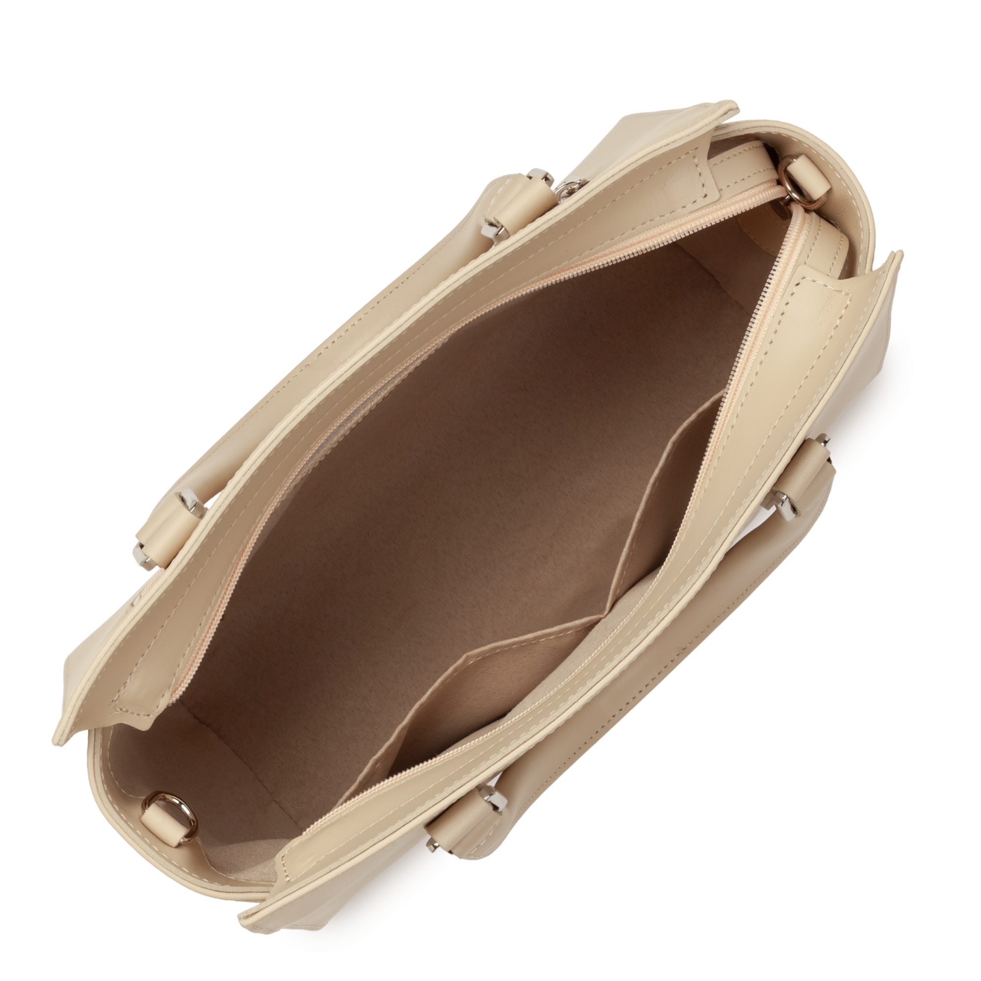 SAC A MAIN LANCASTER SMOOTH BEIGE 437-03 BEIGE www.solene-maroquinerie.fr 4