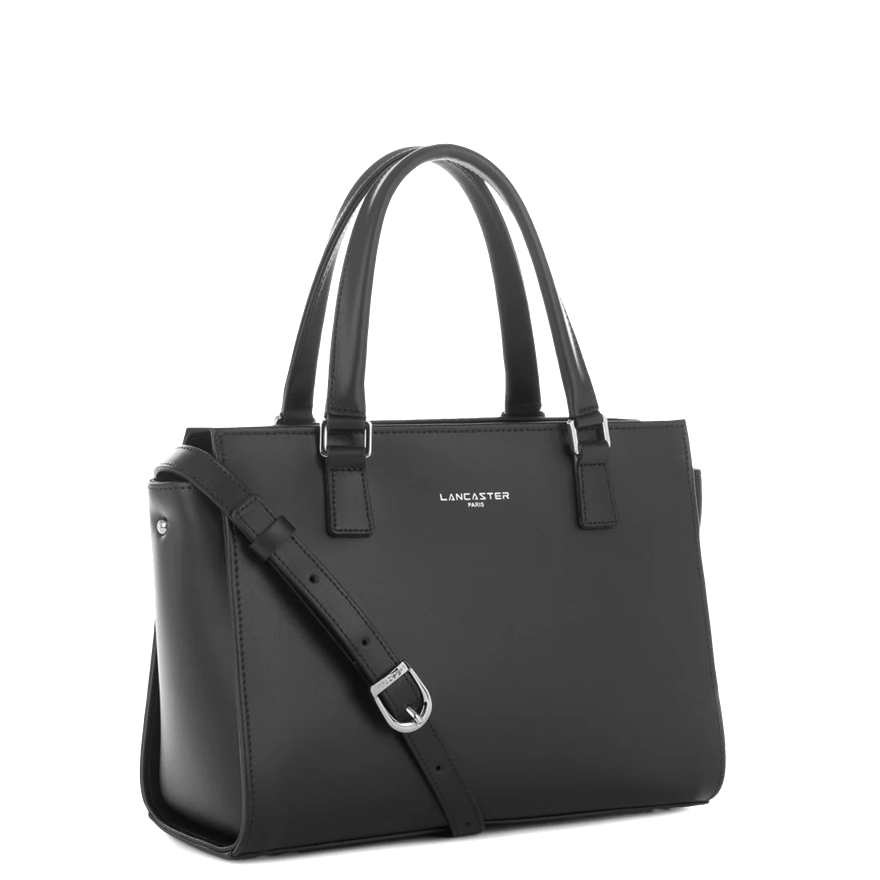 SAC A MAIN LANCASTER SMOOTH NOIR 437-03 NOIR www.solene-maroquinerie.fr 2