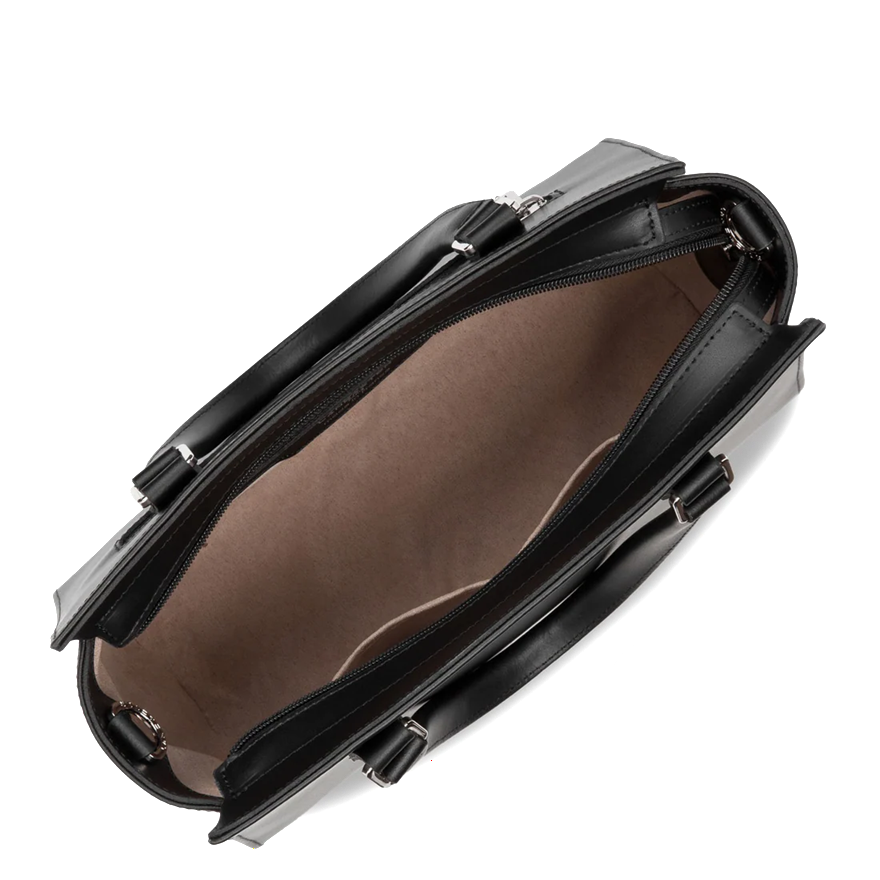 SAC A MAIN LANCASTER SMOOTH NOIR 437-03 NOIR www.solene-maroquinerie.fr 4