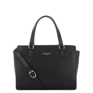 SAC A MAIN LANCASTER SMOOTH NOIR 437-03 NOIR www.solene-maroquinerie.fr