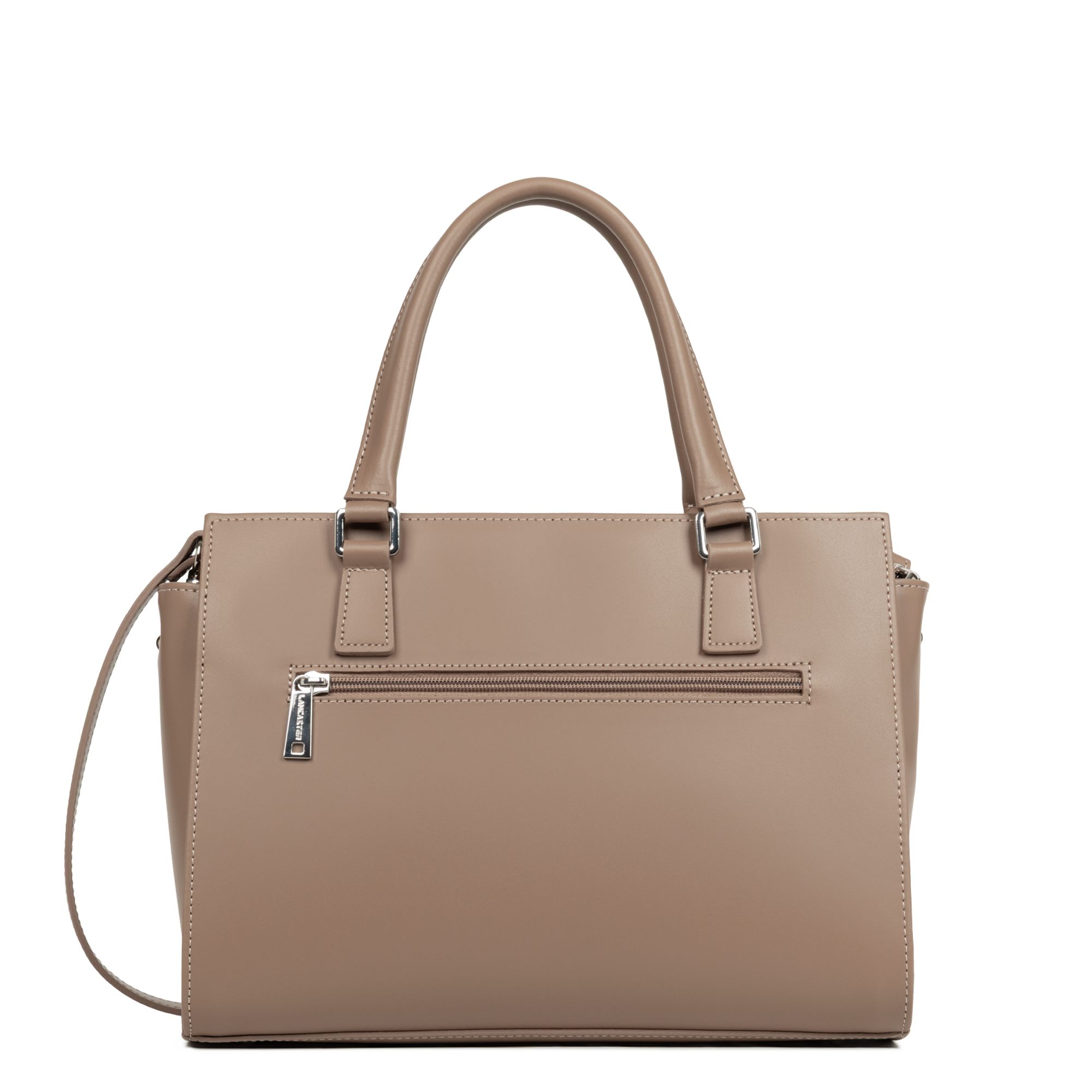 SAC A MAIN LANCASTER SMOOTH PRALINE 437-03 PRALINE www.solene-maroquinerie.fr 3