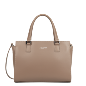 SAC A MAIN LANCASTER SMOOTH PRALINE 437-03 PRALINE www.solene-maroquinerie.fr