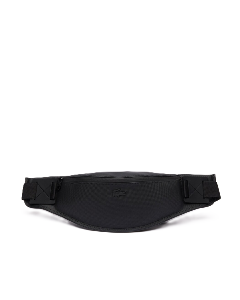 SAC BANANE EN PETIT PIQUÉ LACOSTE NH4436OO 000 www.solene-maroquinerie.fr