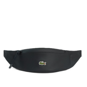 SAC BANANE ZIPPÉ LACOSTE LCST NOIR NH3317LV 000 www.solene-maroquinerie.fr