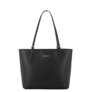 SAC CABAS EPAULE LANCASTER SMOOTH NOIR 437-07 NOIR www.solene-maroquinerie.fr