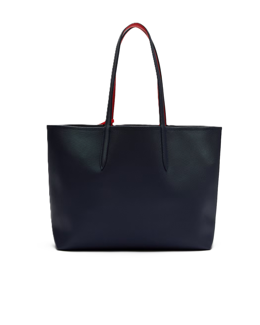 SAC CABAS LACOSTE ANNA REVERSIBLE MARINE ROUGE NF2142AA B50 www.solene-maroquinerie.fr 3