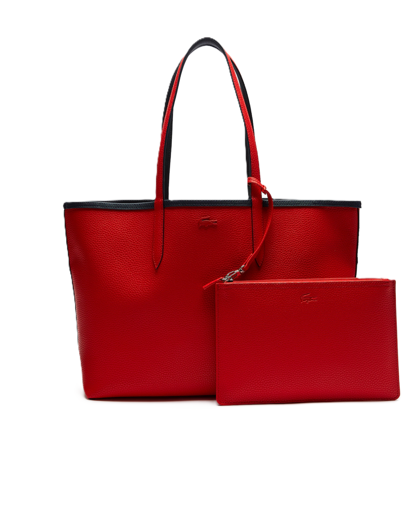 SAC CABAS LACOSTE ANNA REVERSIBLE MARINE ROUGE NF2142AA B50 www.solene-maroquinerie.fr 5