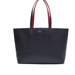 SAC CABAS ZIPPE LACOSTE ANNA ABIMES PETUNIA NF4823AA Q19 www.solene-maroquinerie.fr