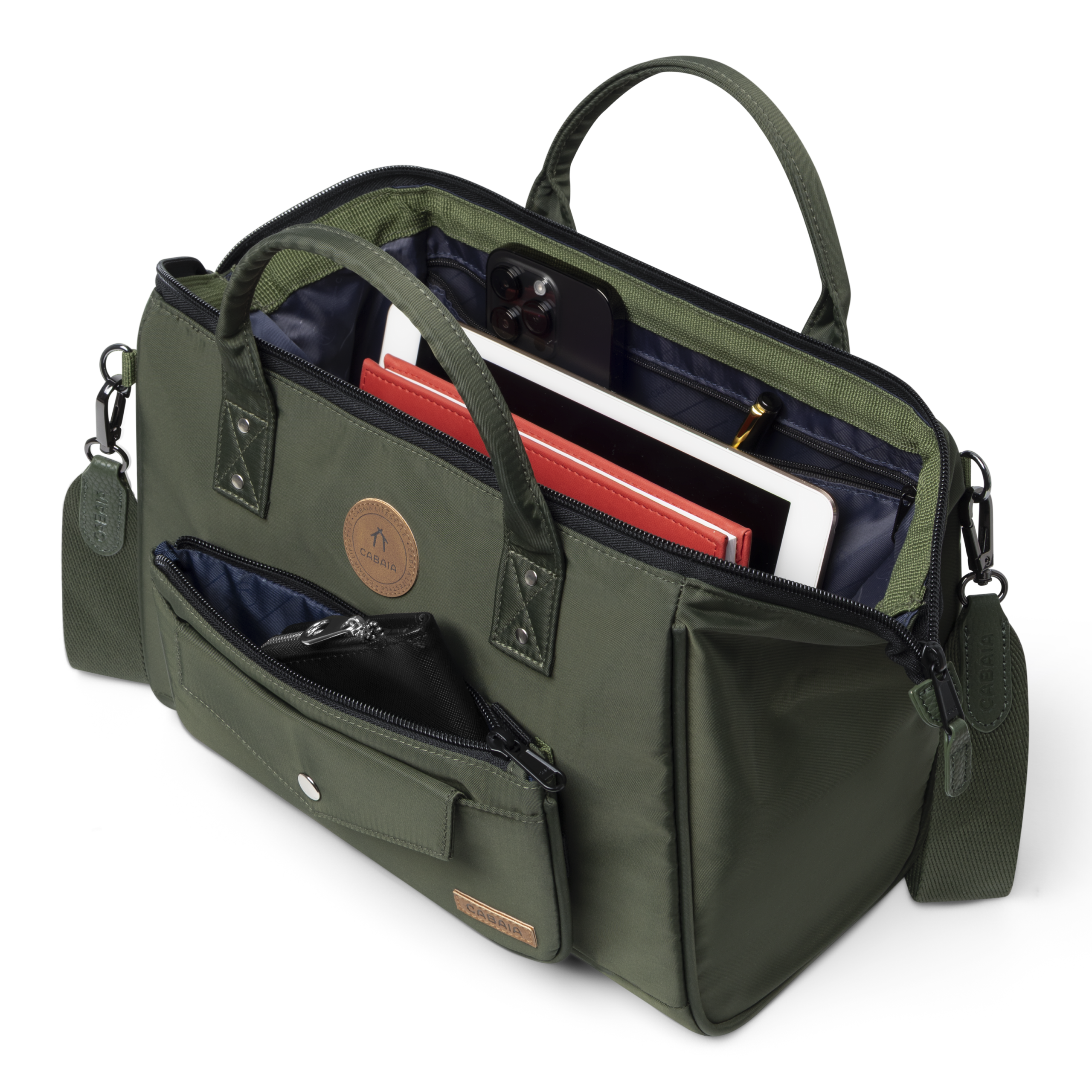 SAC EN BANDOULIERE CROSSBODY ADVENTURER L CABAIA HOBART www.solene-maroquinerie.fr 2