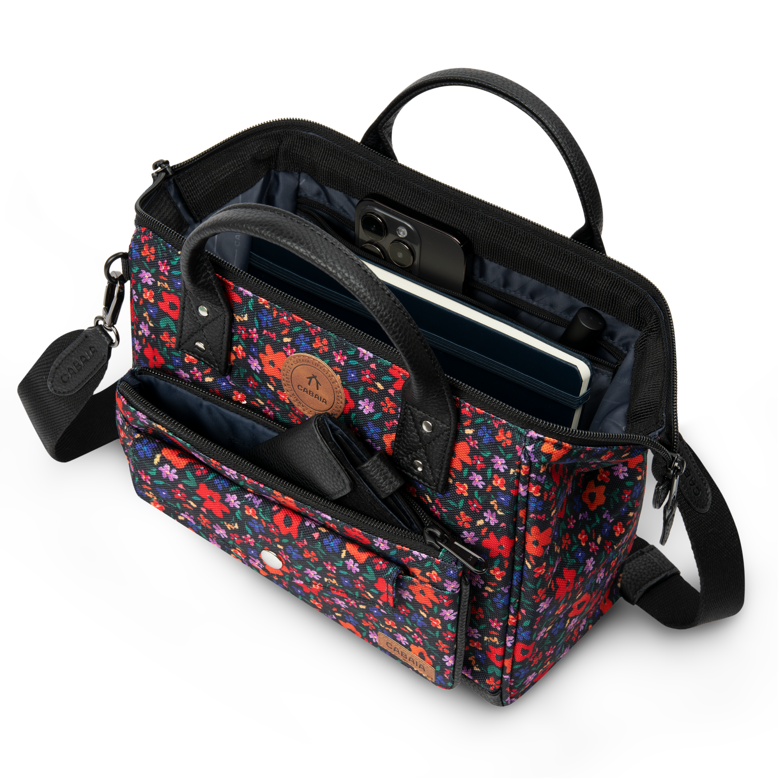 SAC EN BANDOULIERE CROSSBODY ADVENTURER M CABAIA MAUPITI www.solene-maroquinerie.fr 4