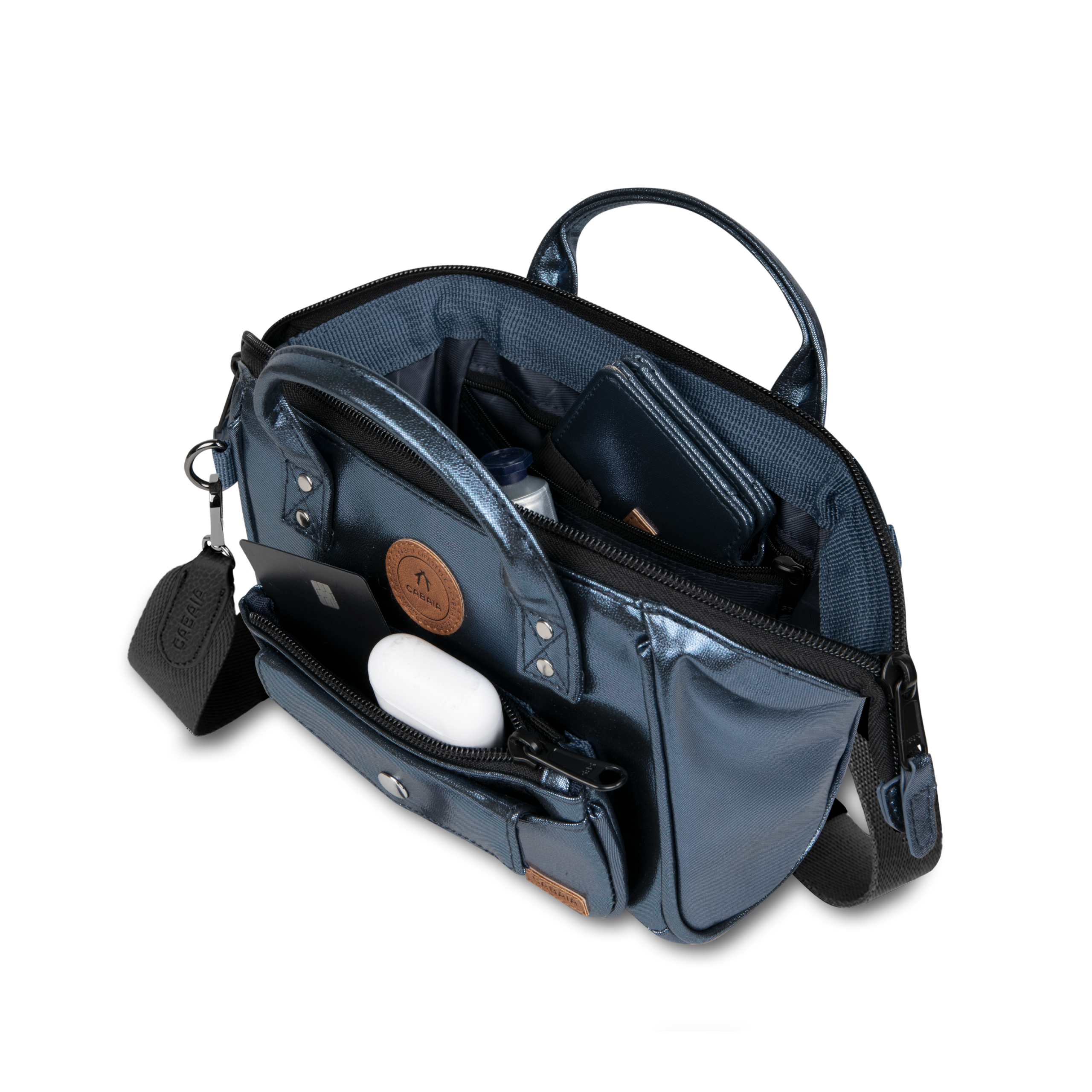 SAC EN BANDOULIERE CROSSBODY ADVENTURER S CABAIA LARISSA www.solene-maroquinerie.fr 4