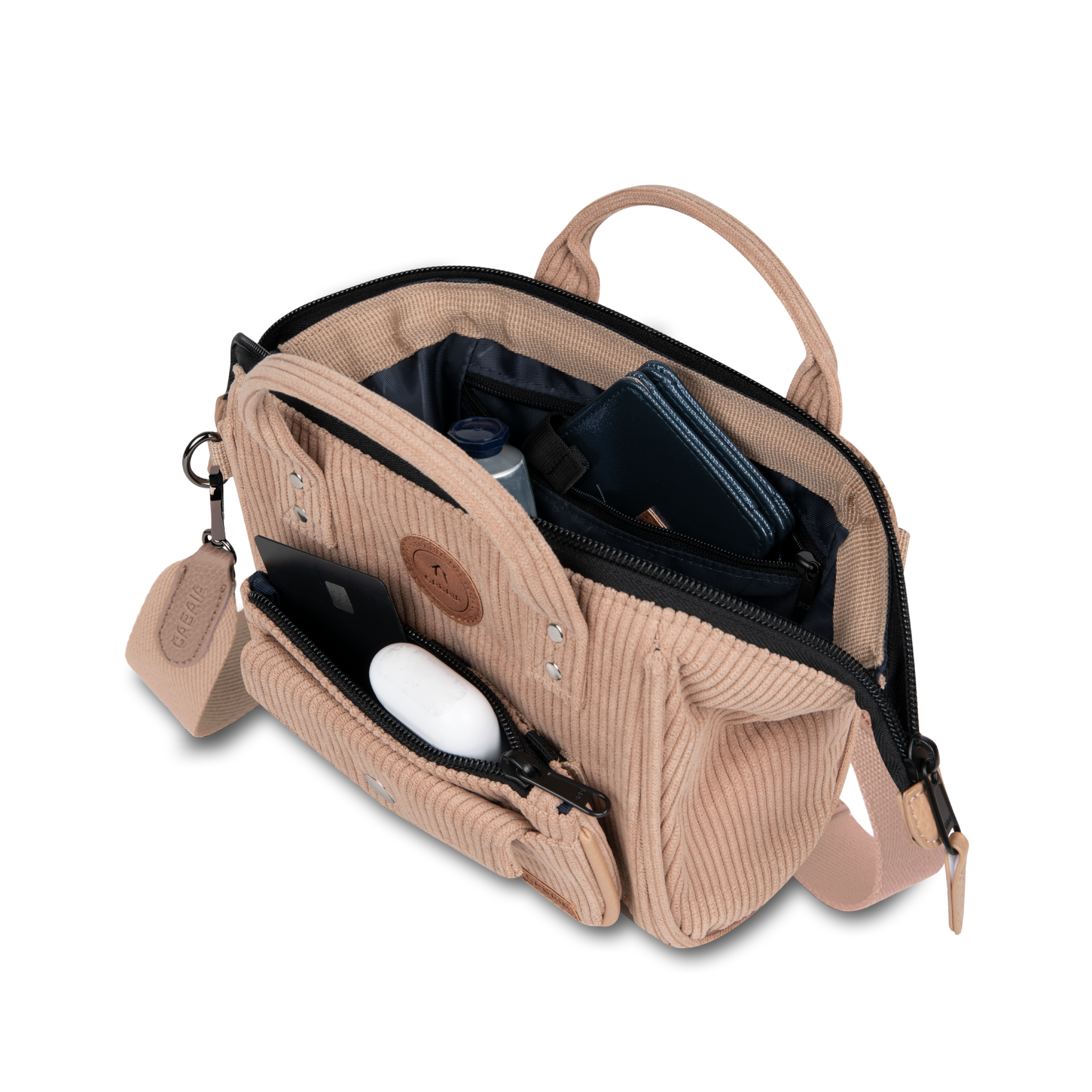 SAC EN BANDOULIERE CROSSBODY ADVENTURER S CABAIA LUXOR www.solene-maroquinerie.fr 2