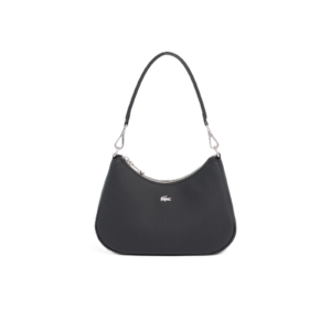 SAC EPAULE LACOSTE DAILY CITY NOIR NF4756DZ 000 www.solene-maroquinerie.fr