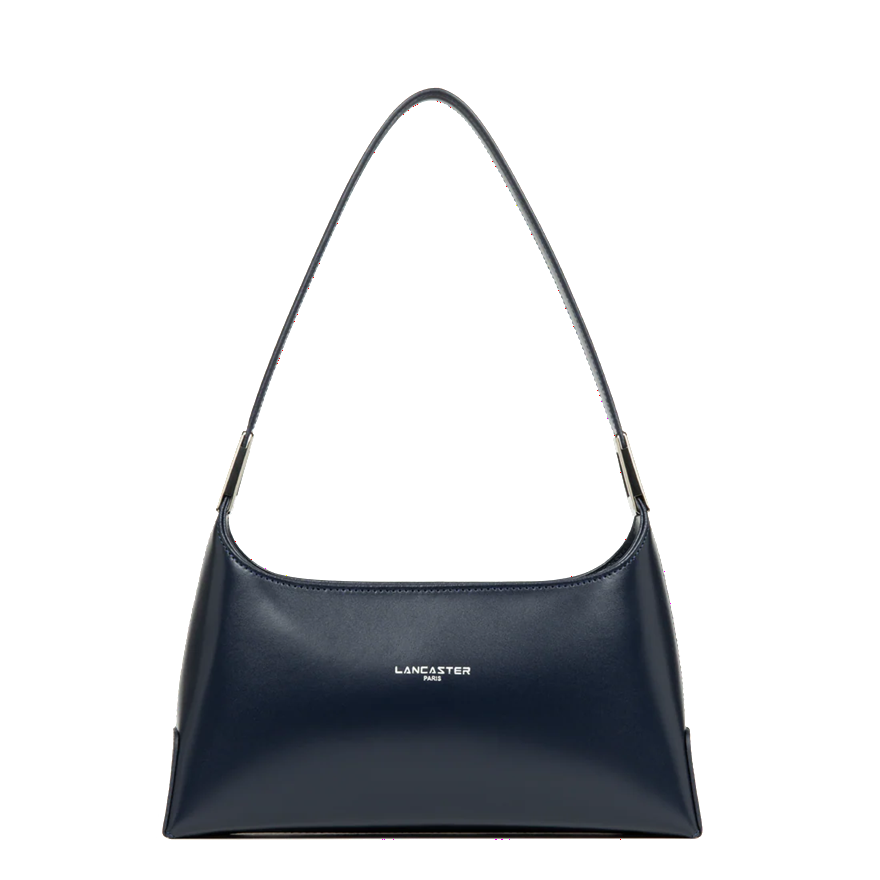 SAC RECTANGLE LANCASTER SUAVE ACE BLEU FONCÉ 433-20 BLEUFONCE www.solene-maroquinerie.fr