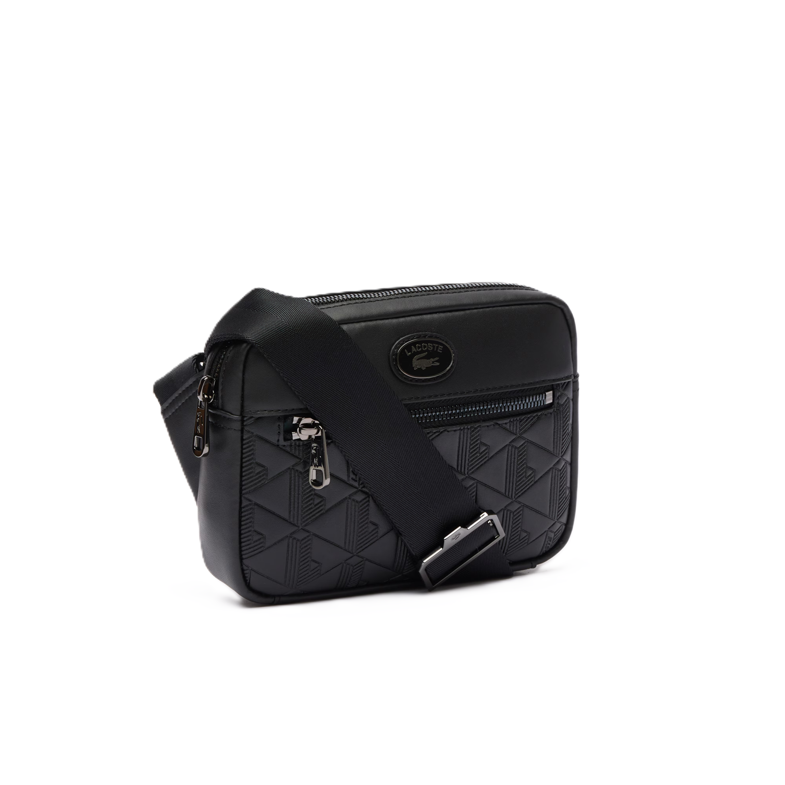 SAC REPORTER MONOGRAMME LACOSTE NH4401MR 000 www.solene-maroquinerie.fr 2