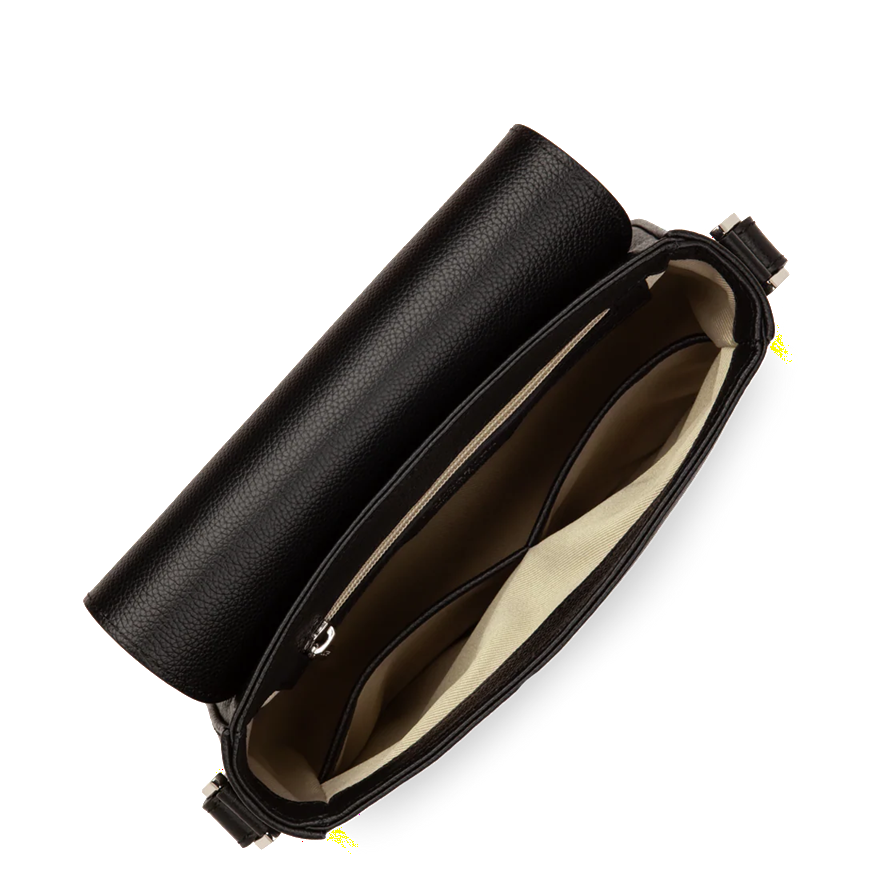 SAC TROTTEUR LANCASTER MILANO BAO NOIR 480-009 NOIR www.solene-maroquinerie.fr 4