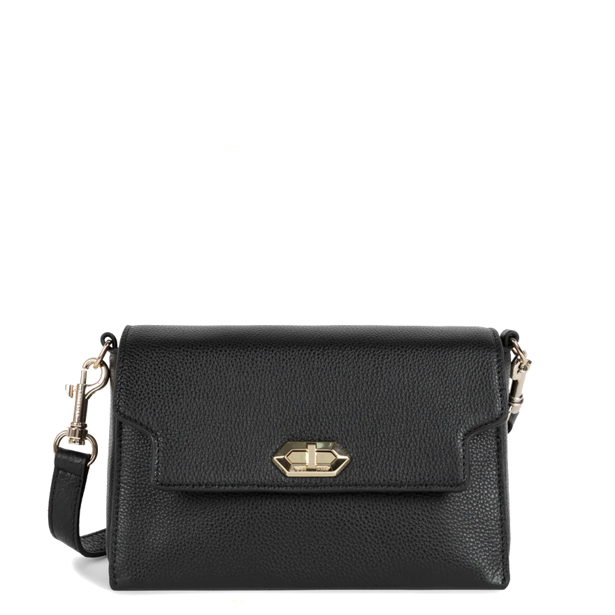 SAC TROTTEUR LANCASTER MILANO COSMOS NOIR 547-58 NOIR www.solene-maroquinerie.fr