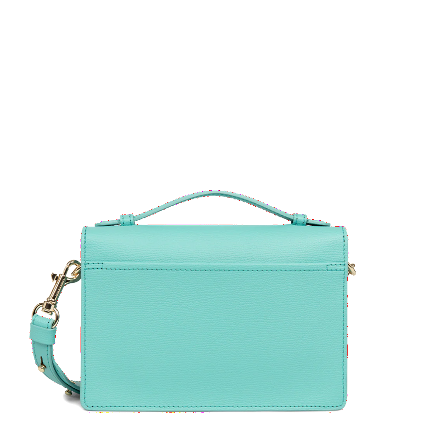 SAC TROTTEUR LANCASTER X ZOÉ BYRON BAY LAGON GRAINÉ 480-011 LAGON www.solene-maroquinerie.fr 3