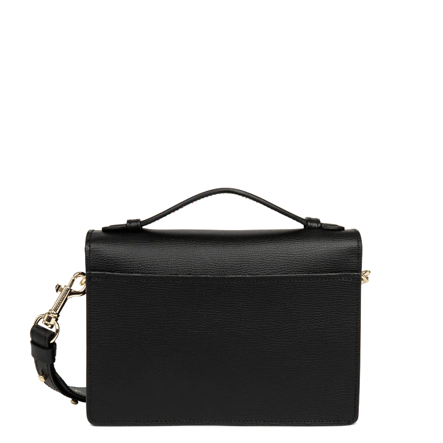 SAC TROTTEUR LANCASTER X ZOÉ MANON NOIR GRAINÉ 480-011 NOIR www.solene-maroquinerie.fr 3