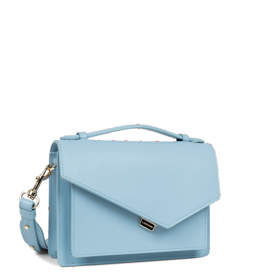 SAC TROTTEUR LANCASTER X ZOÉ MOLLY BLEU CLAIR 480-010 BLEUCLAI www.solene-maroquinerie.fr 2