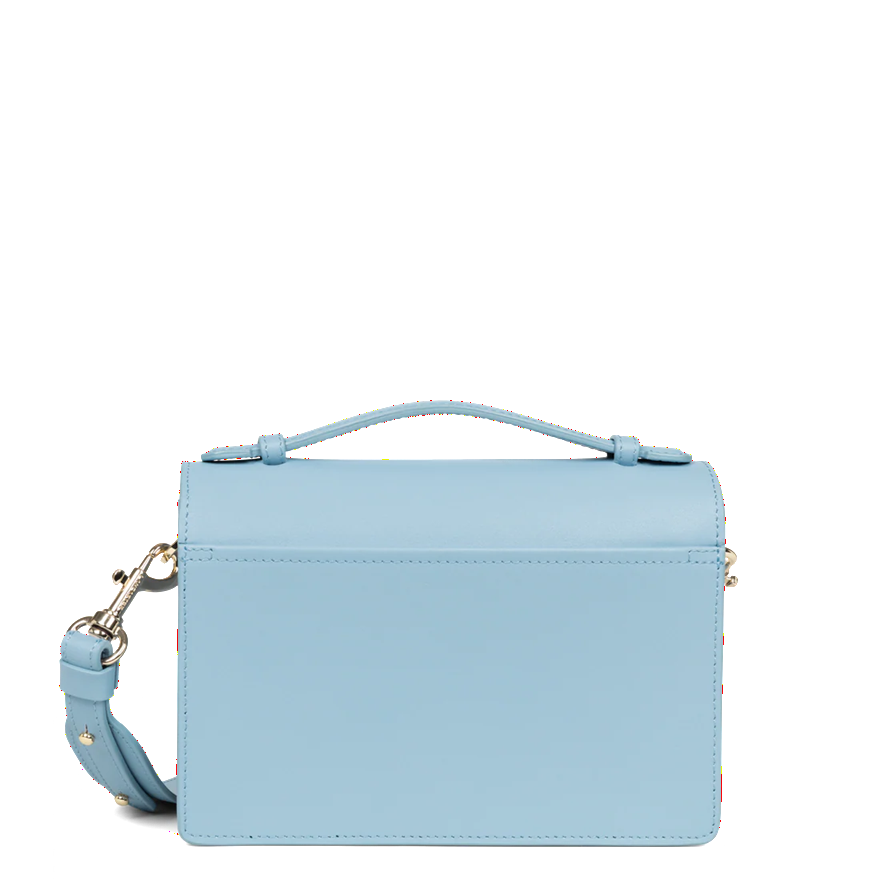 SAC TROTTEUR LANCASTER X ZOÉ MOLLY BLEU CLAIR 480-010 BLEUCLAI www.solene-maroquinerie.fr 3