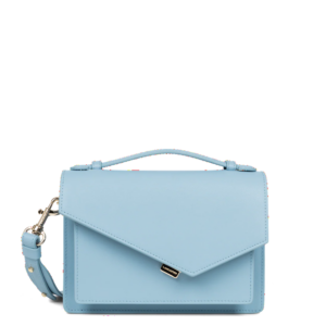 SAC TROTTEUR LANCASTER X ZOÉ MOLLY BLEU CLAIR 480-010 BLEUCLAI www.solene-maroquinerie.fr