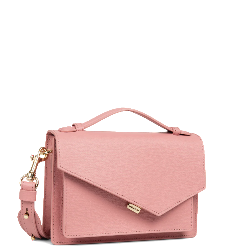 SAC TROTTEUR LANCASTER X ZOÉ SYDNEY VIEUX ROSE GRAINÉ 480-011 VIEUXROS www.solene-maroquinerie.fr 2