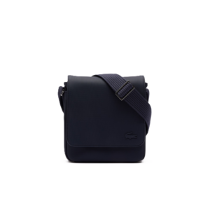 SACOCHE A RABAT MEN'S CLASSIC LACOSTE MARINE NH4423HC 021 www.solene-maroquinerie.fr