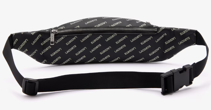 SAC BANANE LACOSTE NOIR IMPRIMÉ – Image 2