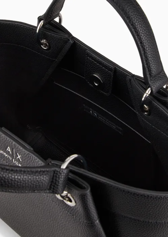 SAC CABAS ARMANI EXCHANGE NOIR – Image 4
