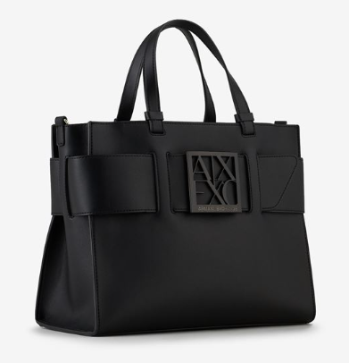 SAC A MAIN ARMANI EXCHANGE NOIR – Image 2
