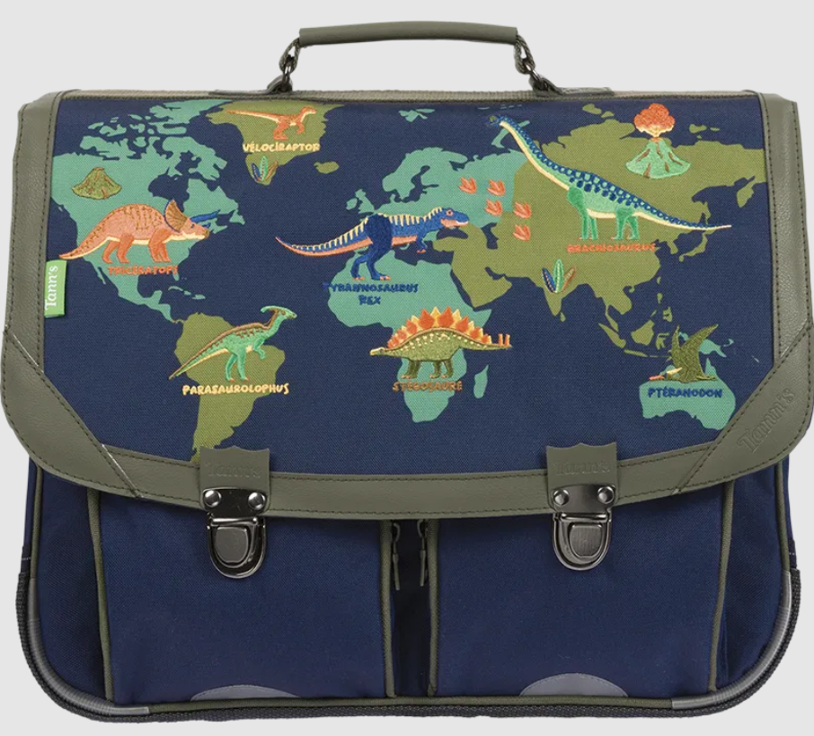 CARTABLE TANN'S 38cm MARIUS BLEU