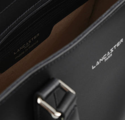 SAC CABAS MAIN CONSTANCE NOIR – Image 4