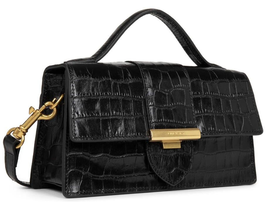 SAC BAGUETTE LANCASTER CROCO ILY – Image 2