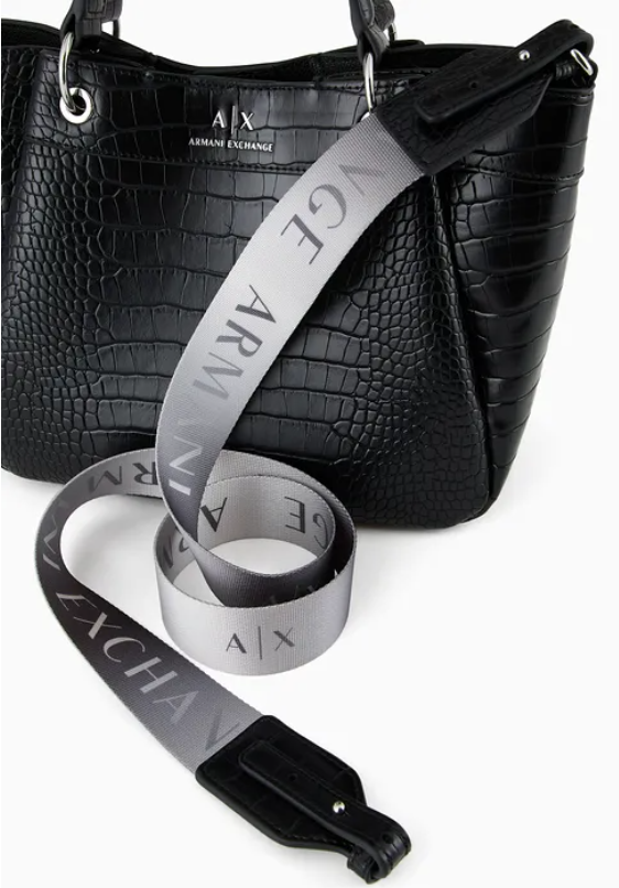 SAC CABAS ARMANI EXCHANGE NOIR – Image 4