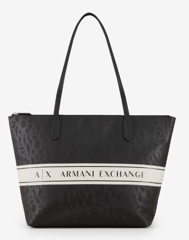 SAC CABAS ARMANI EXCHANGE NOIR