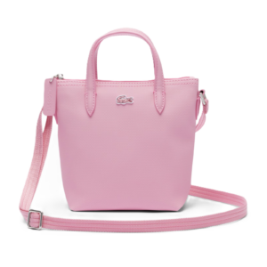 MINI SAC CABAS LACOSTE L.12.12 CONCEPT PEONY NF2609PK R30 www.solene-maroquinerie.fr