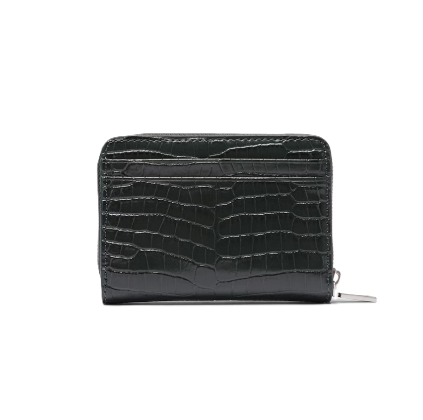 PETIT PORTE-MONNAIE ZIPPÉ LACOSTE CHANTACO EMBOSSÉ SINOPLE NF4977KL B43 www.solene-maroquinerie.fr 3