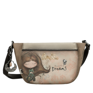 PETIT SAC A BANDOULIERE OVALE ANEKKE REAL 41703-522 www.solene-maroquinerie.fr
