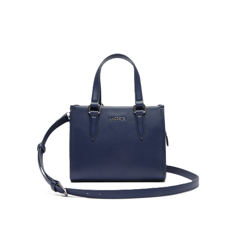 PETIT SAC A MAIN LACOSTE ELEGANCE MARINE 166 NF5149EG 021 www.solene-maroquinerie.fr
