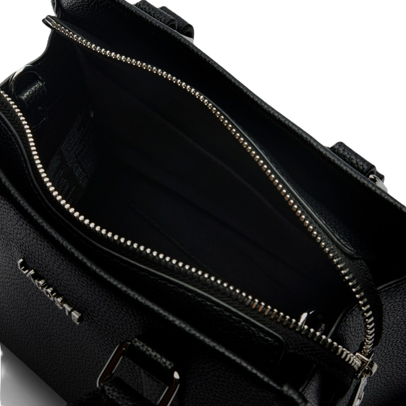 PETIT SAC A MAIN LACOSTE ELEGANCE NOIR NF5149EG 000 www.solene-maroquinerie.fr 4