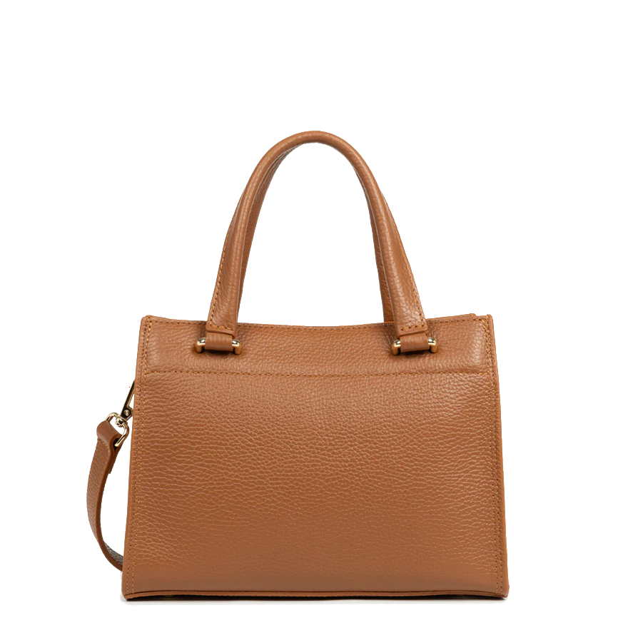 PETIT SAC A MAIN LANCASTER FOULONNE DOUBLE DAILY CAMEL 470-73-CAMEL_IN_OR www.solene-maroquinerie.fr 3