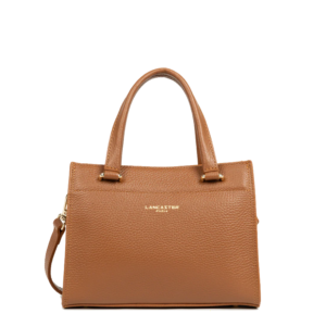 PETIT SAC A MAIN LANCASTER FOULONNE DOUBLE DAILY CAMEL 470-73-CAMEL_IN_OR www.solene-maroquinerie.fr