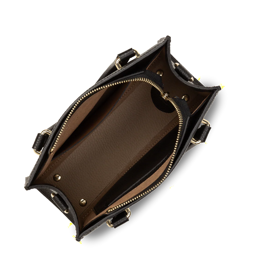 PETIT SAC A MAIN LANCASTER FOULONNE DOUBLE DAILY NOIR 470-73-NOIR_IN_NU www.solene-maroquinerie.fr 4