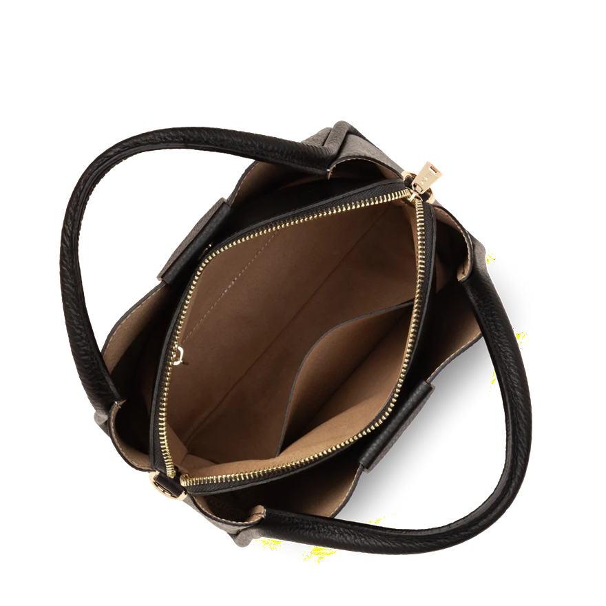 PETIT SAC A MAIN LANCASTER IDA DOUBLE NOIR 470-83-NOIR_IN_NU www.solene-maroquinerie.fr 4