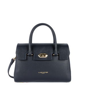 PETIT SAC A MAIN LANCASTER MILANO COSMOS BLEU FONCÉ 547-77 BLEUFONC www.solene-maroquinerie.fr