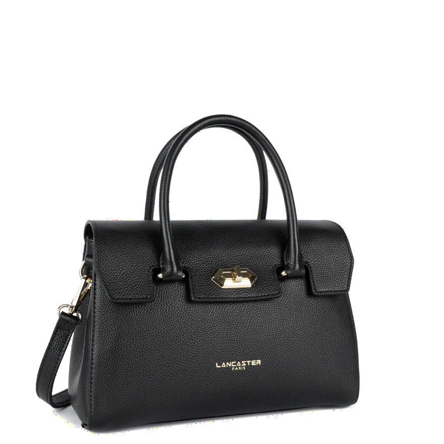 PETIT SAC A MAIN LANCASTER MILANO COSMOS NOIR 547-77 NOIR www.solene-maroquinerie.fr 2